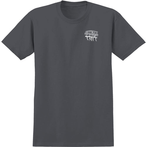 Anti Hero Skateboards Shirt Still Believe Charcoal