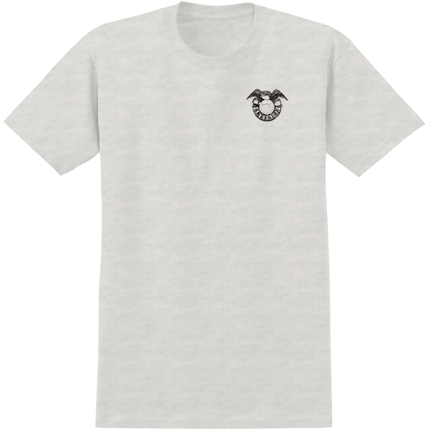 Anti Hero Skateboards Shirt Studio 18 Heather Bone