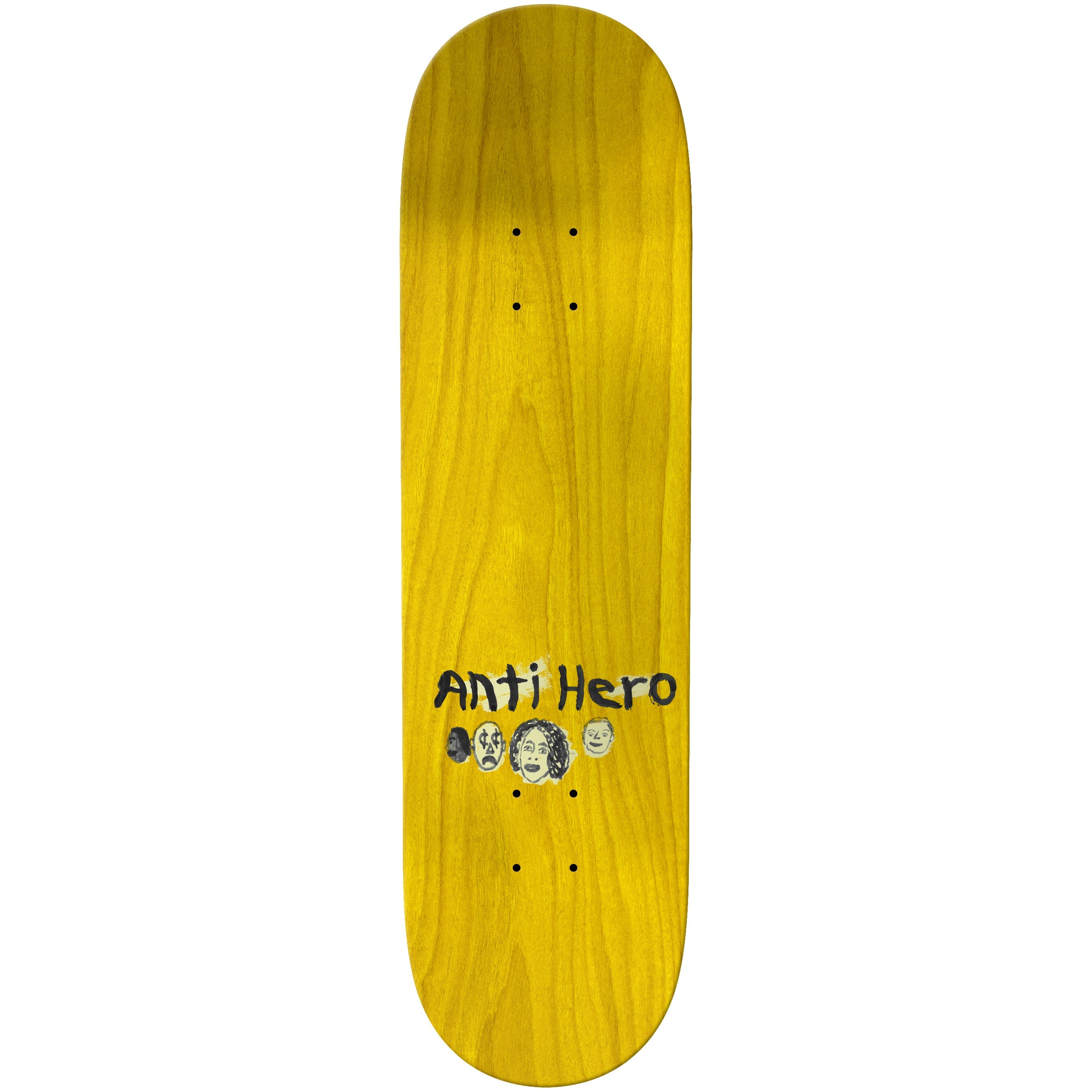 Anti Hero Skateboard Complete Doobie Expressions Cream 8.75" x 31.75"