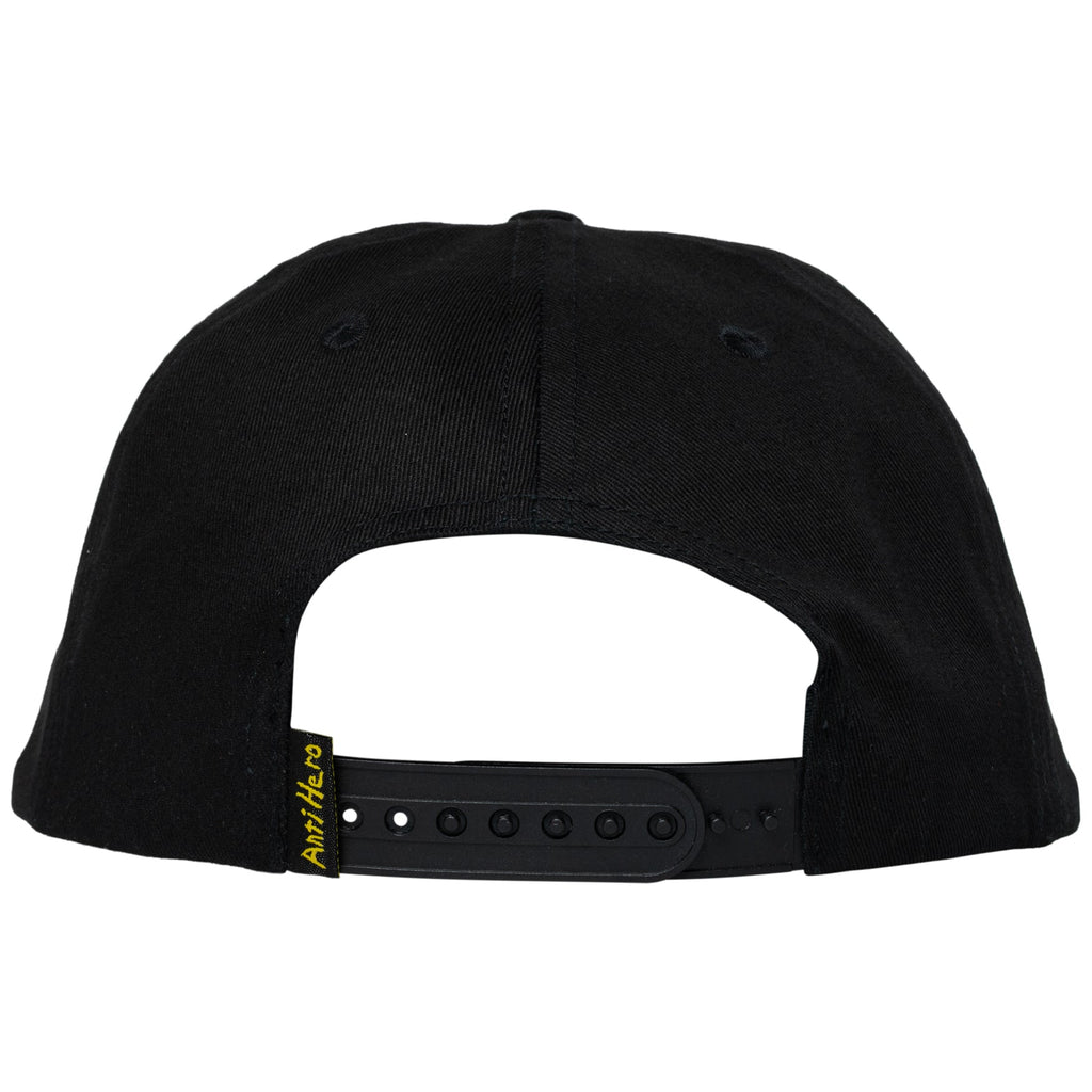 Anti Hero Skateboards Hat Expressions Snapback Black