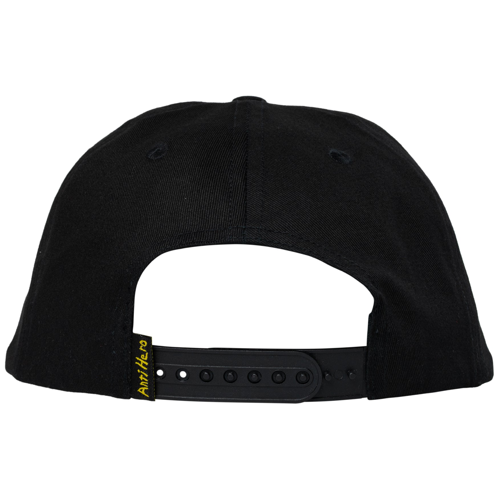 Anti Hero Skateboards Hat Expressions Snapback Black
