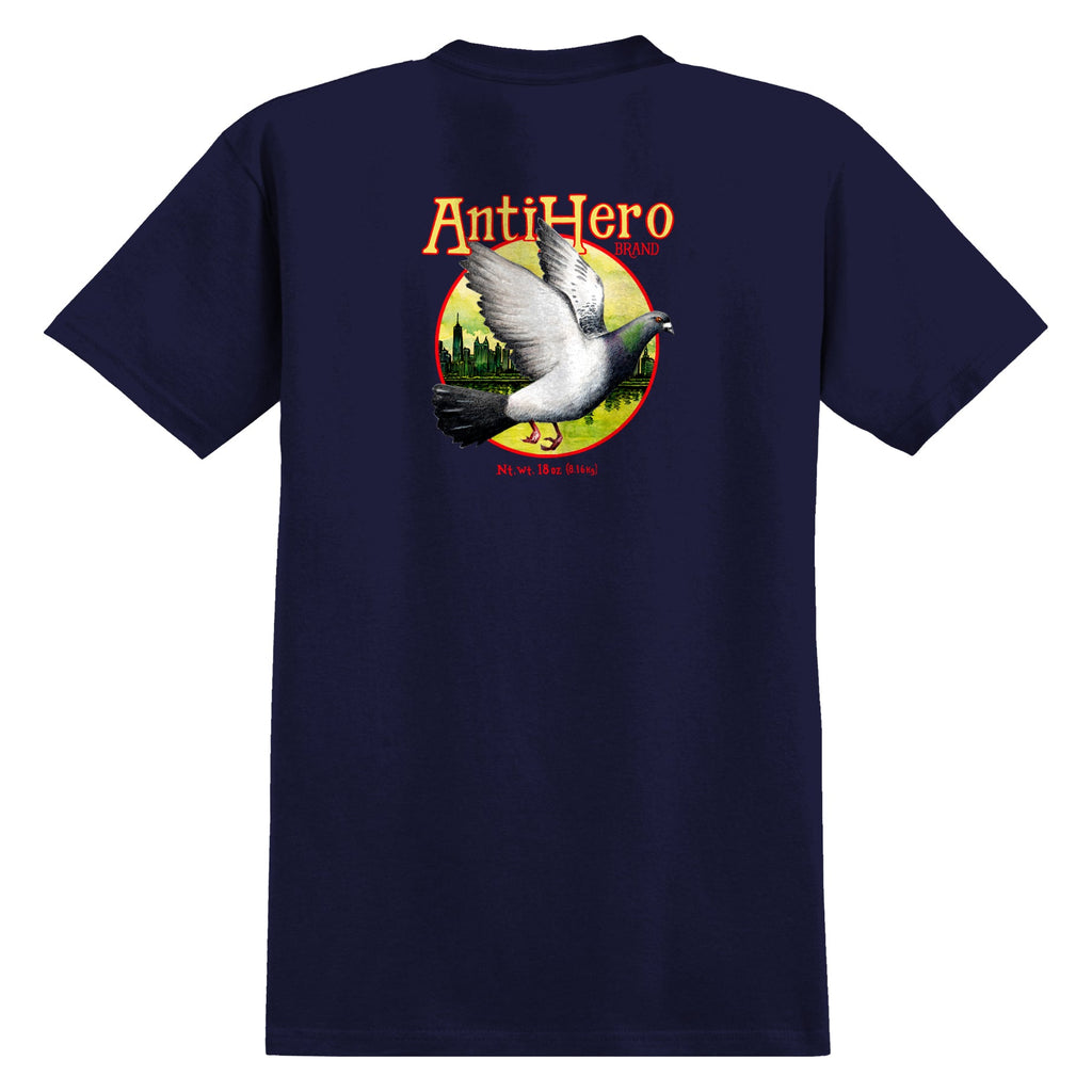 Anti Hero Skateboards Shirt Homers Navy