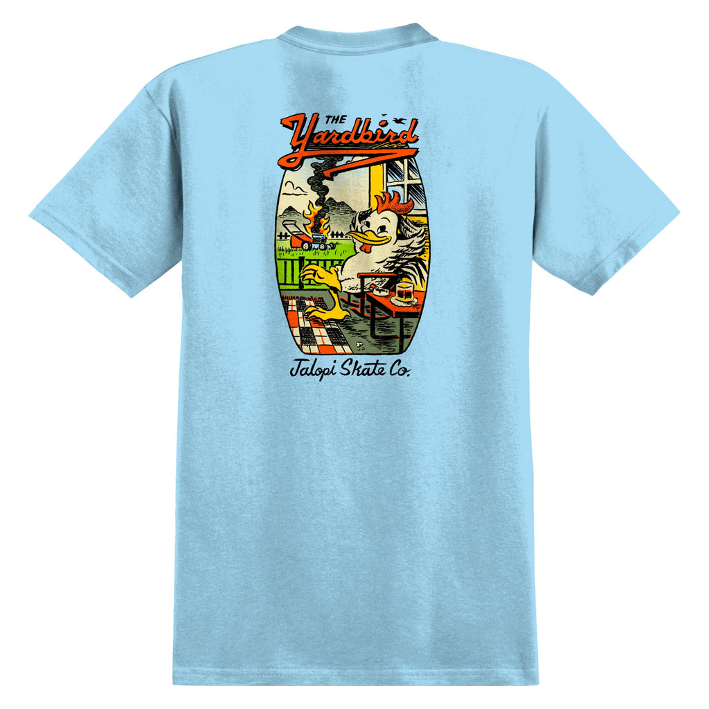 Anti Hero Skateboards Shirt Jalopi Yardbird Heather Light Blue