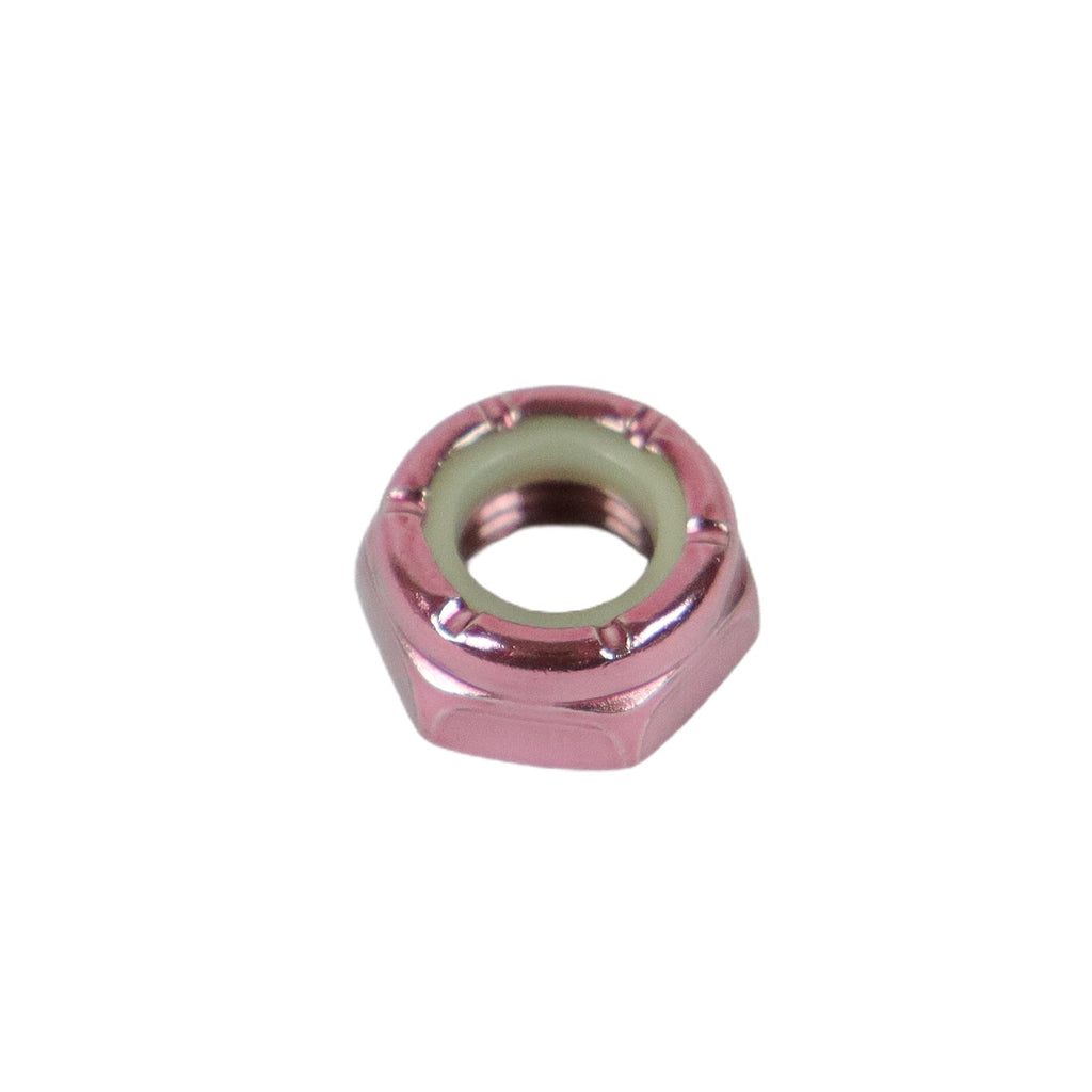 Dime Bag Skateboard Replacement Truck Axle Nuts Pink (4-Pack)