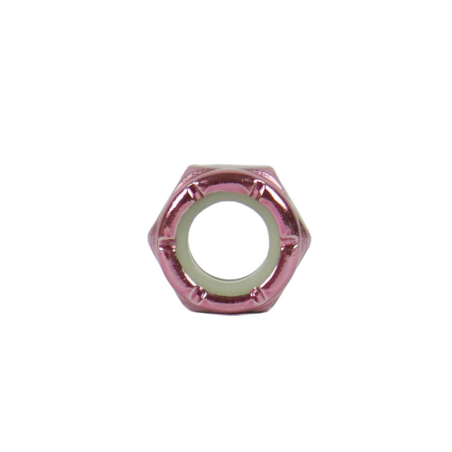 Dime Bag Skateboard Replacement Truck Axle Nuts Pink (4-Pack)