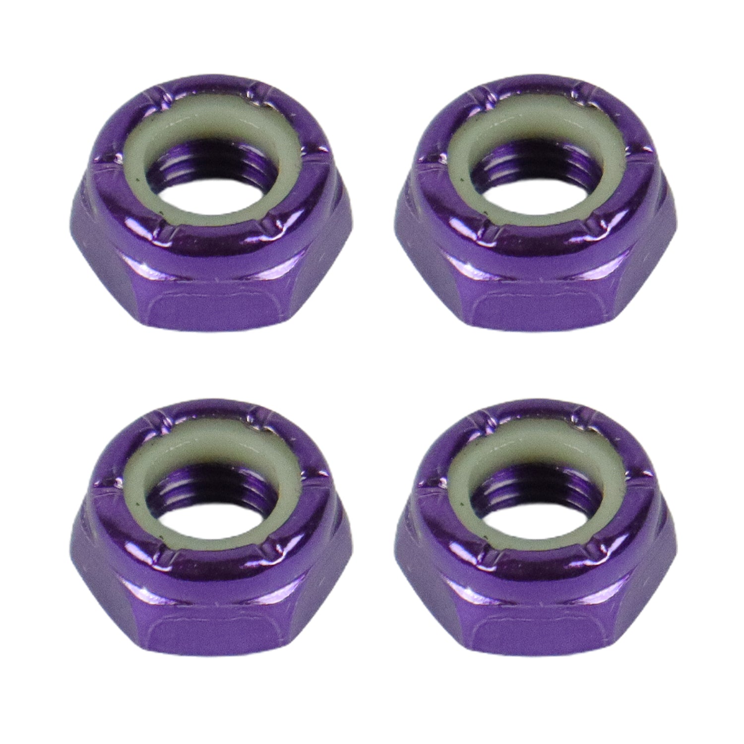Dime Bag Skateboard Truck 1.25" Purple Hardware Refresh Kit with Nuts, Spacers, Washers