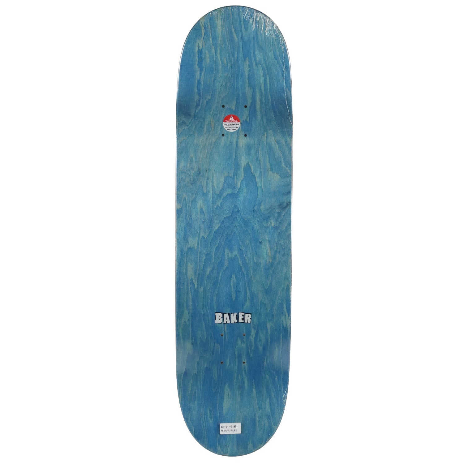 Baker Skateboard Deck Riley Hawk Good vs Evil Orange 8.5" x 32"