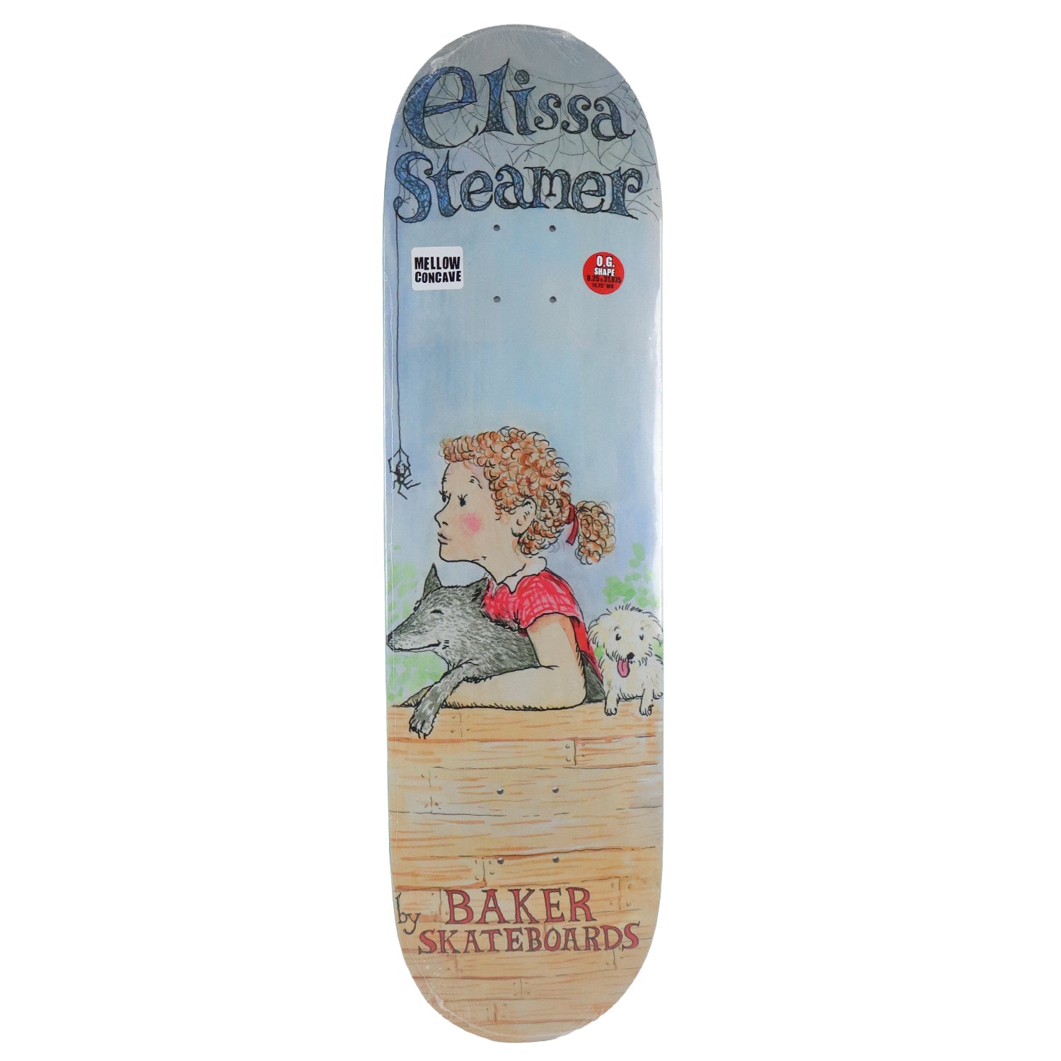Baker Skateboard Complete Elissa Steamer Web Blue 8.25" x 31.875"