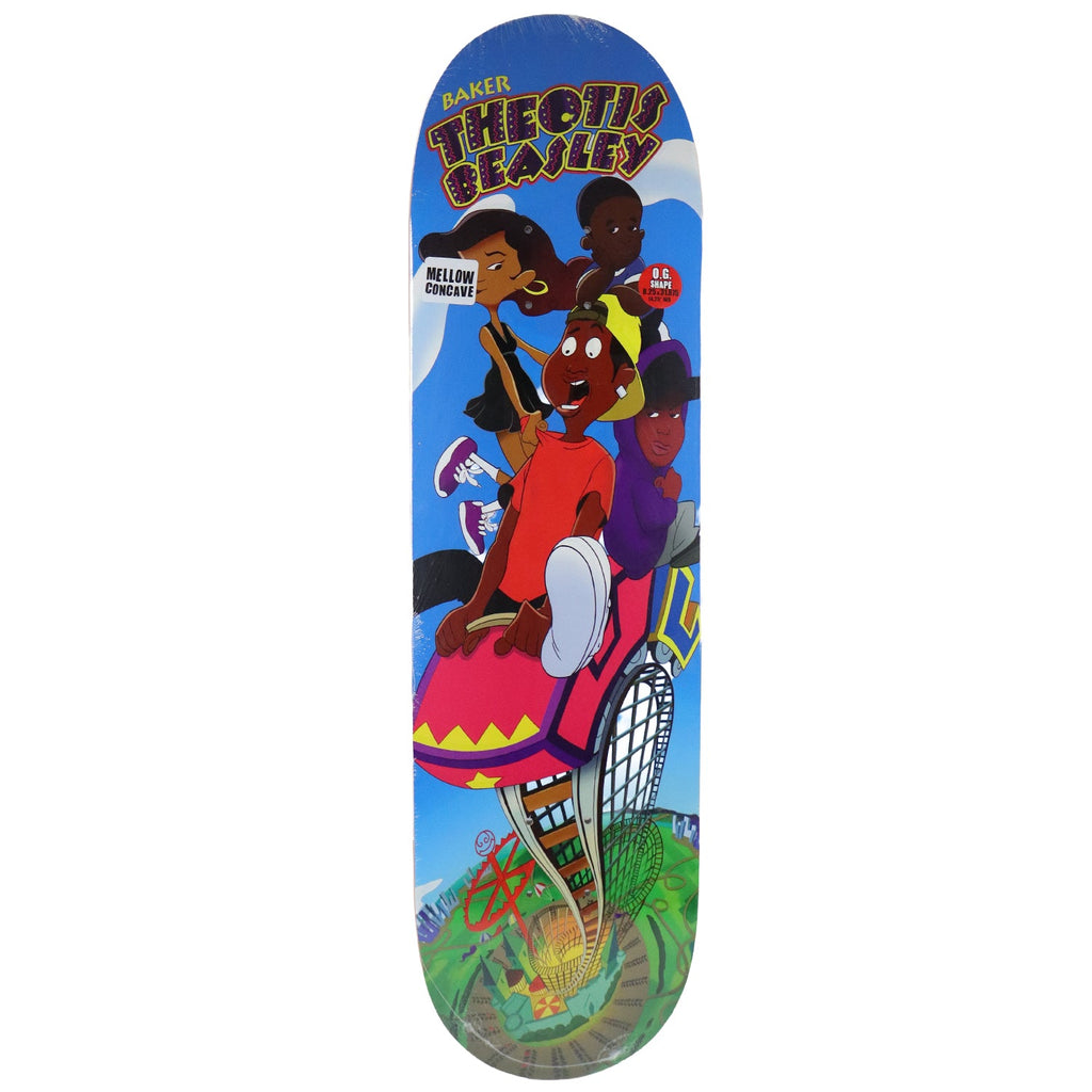 Baker Skateboard Complete Theotis Beasley Roller Coaster Blue 8.25" x 31.875"