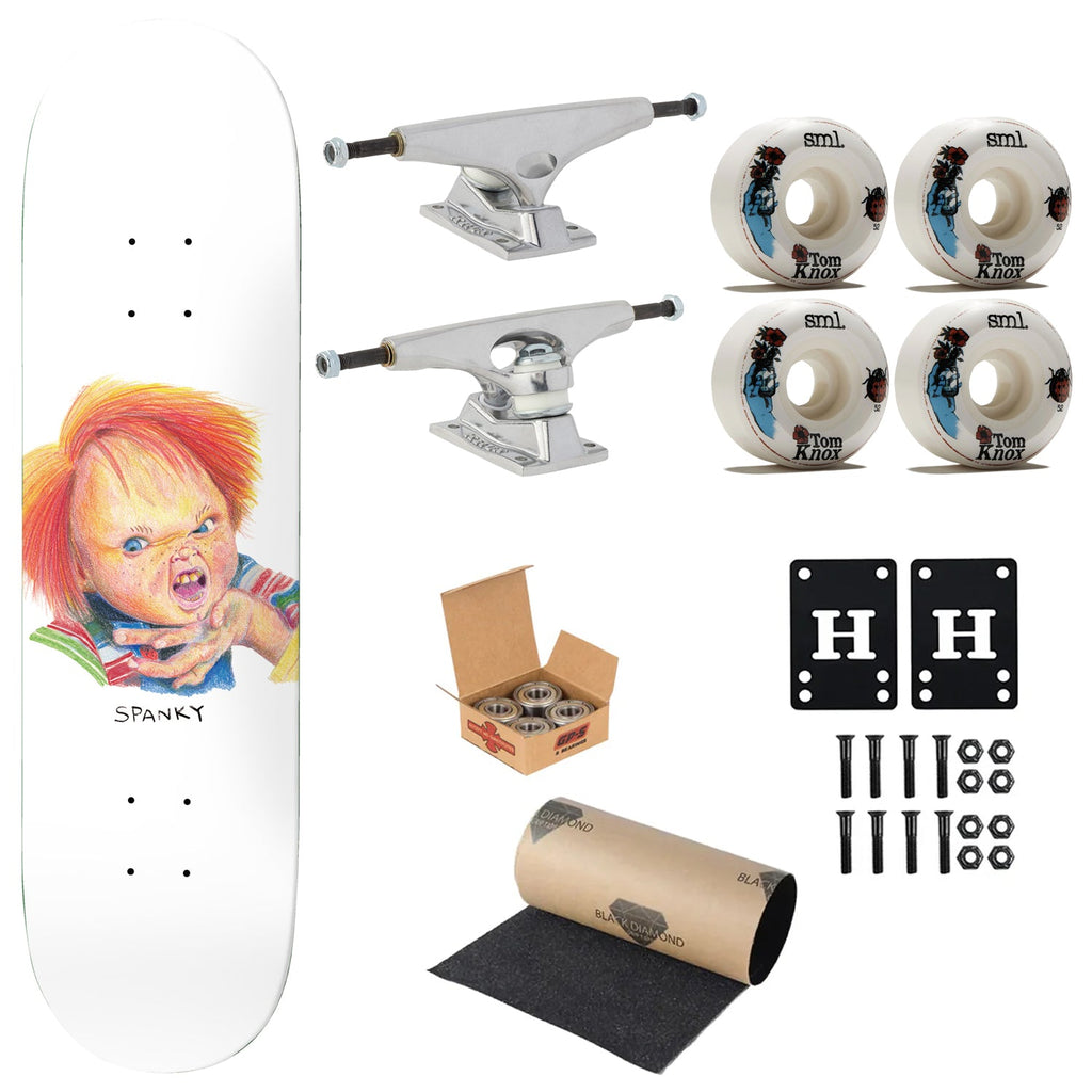 Baker Premium Complete Skateboard Spanky Good Guys 8.25" Ft. Krux/SML/Independent