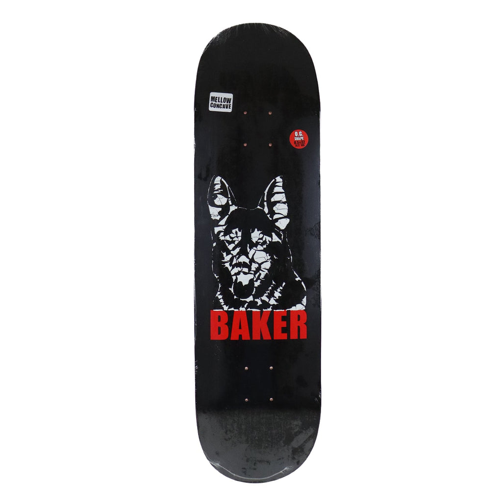 Baker Skateboard Complete Figgy Bad Dawg Black 8.5" x 32"