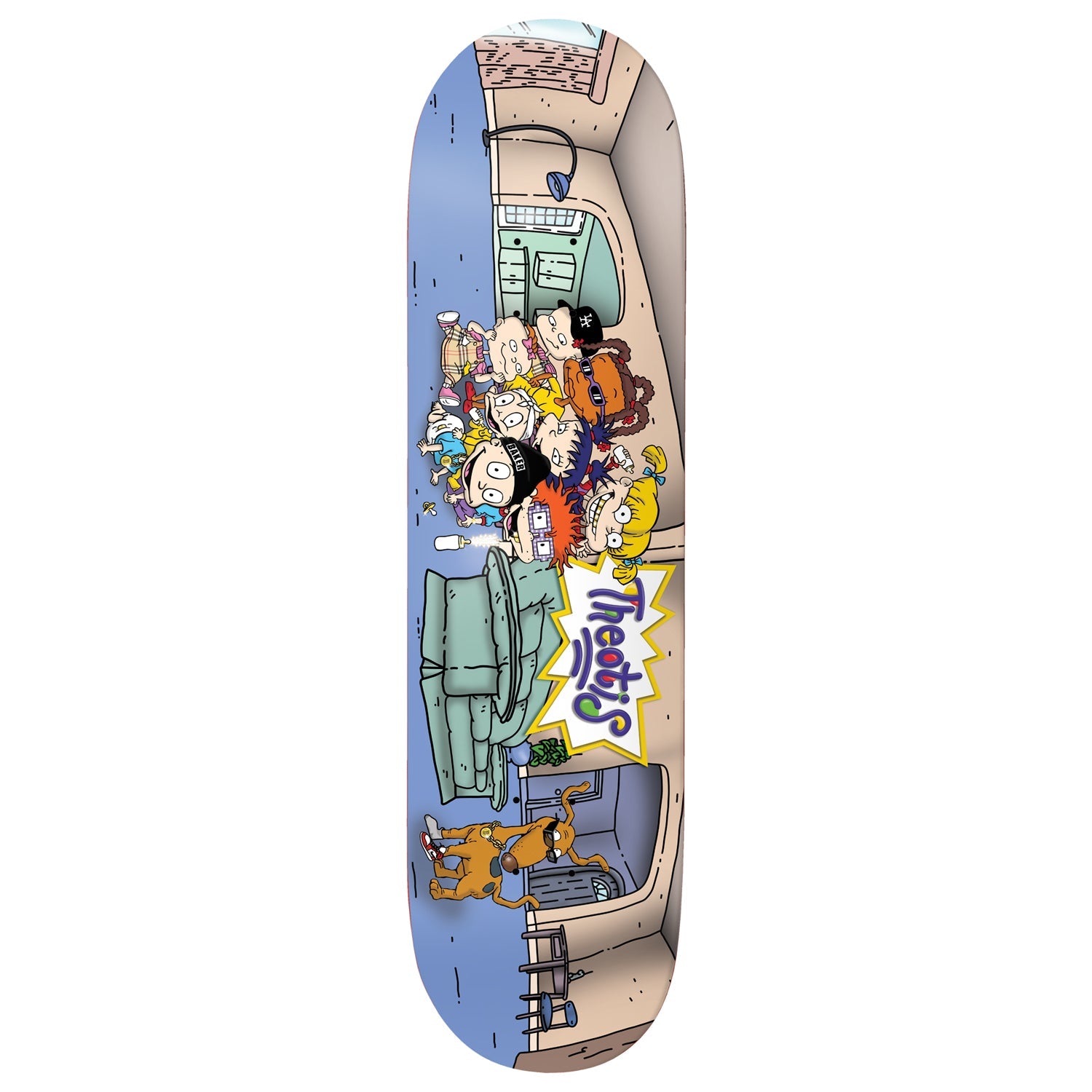 Baker Premium Complete Skateboard Theotis Pickles 8.25" Ft. Krux/SML/Independent
