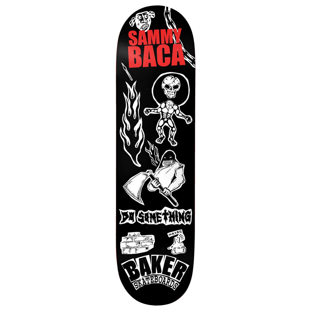 Baker Skateboard Complete Sammy Baca Divine Evil 8.5" x 32"