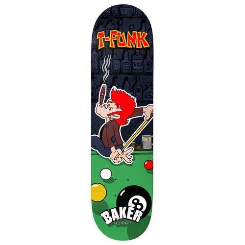 Baker Skateboard Complete T-Funk Pleasure Island 8.5" x 32.25"