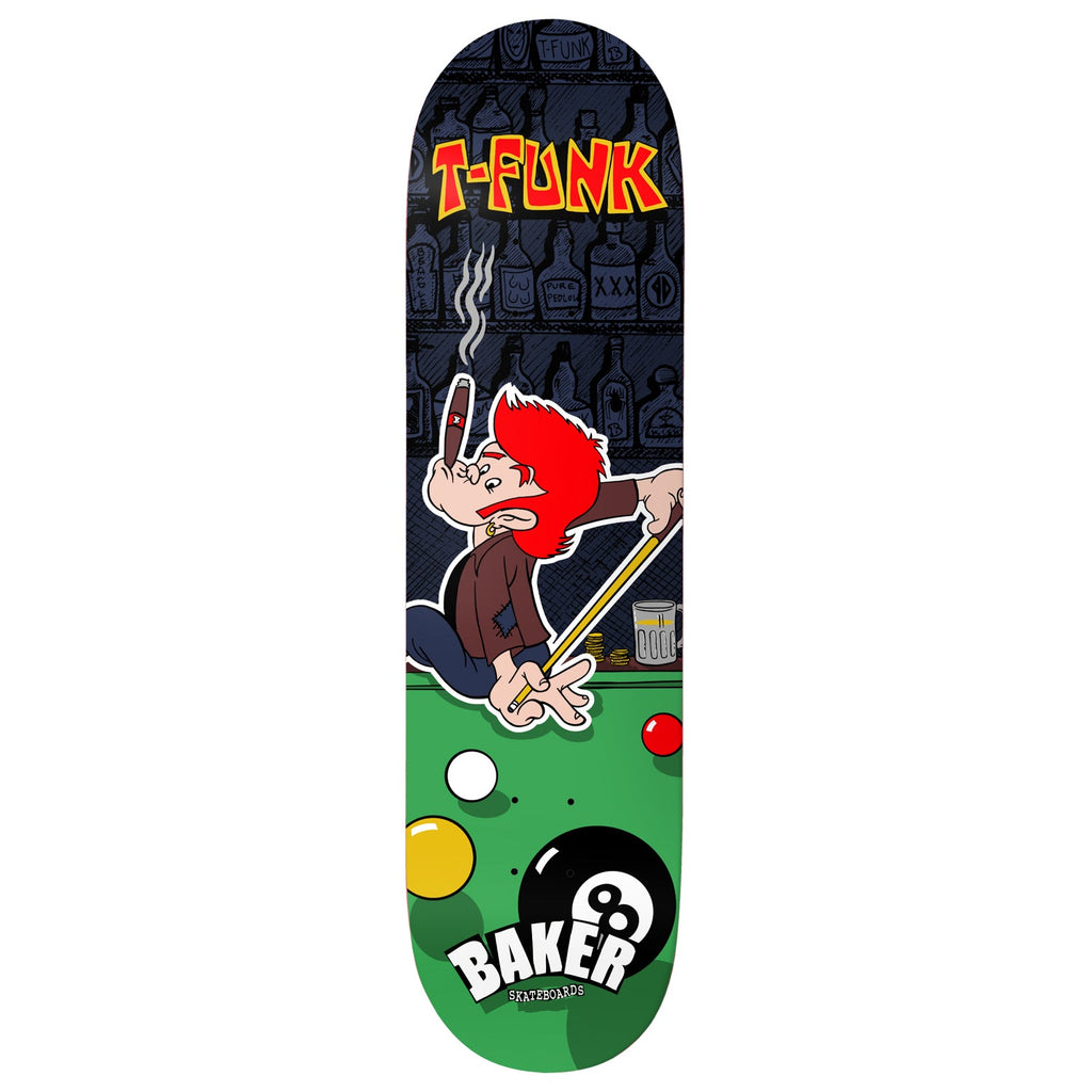 Baker Premium Complete Skateboard T-Funk Pleasure Island 8.5" Ft. Krux/SML/Independent