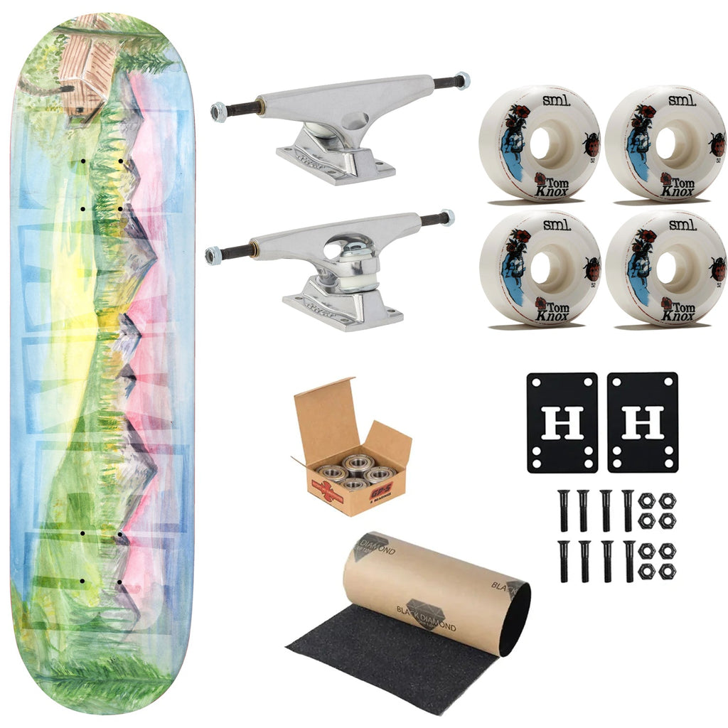 Baker Premium Complete Skateboard Figgy Day Ross B2 8.25" Ft. Krux/SML/Independent