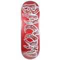 Bacon Skateboard Deck Logo Veneer Red 9.5" x 33"