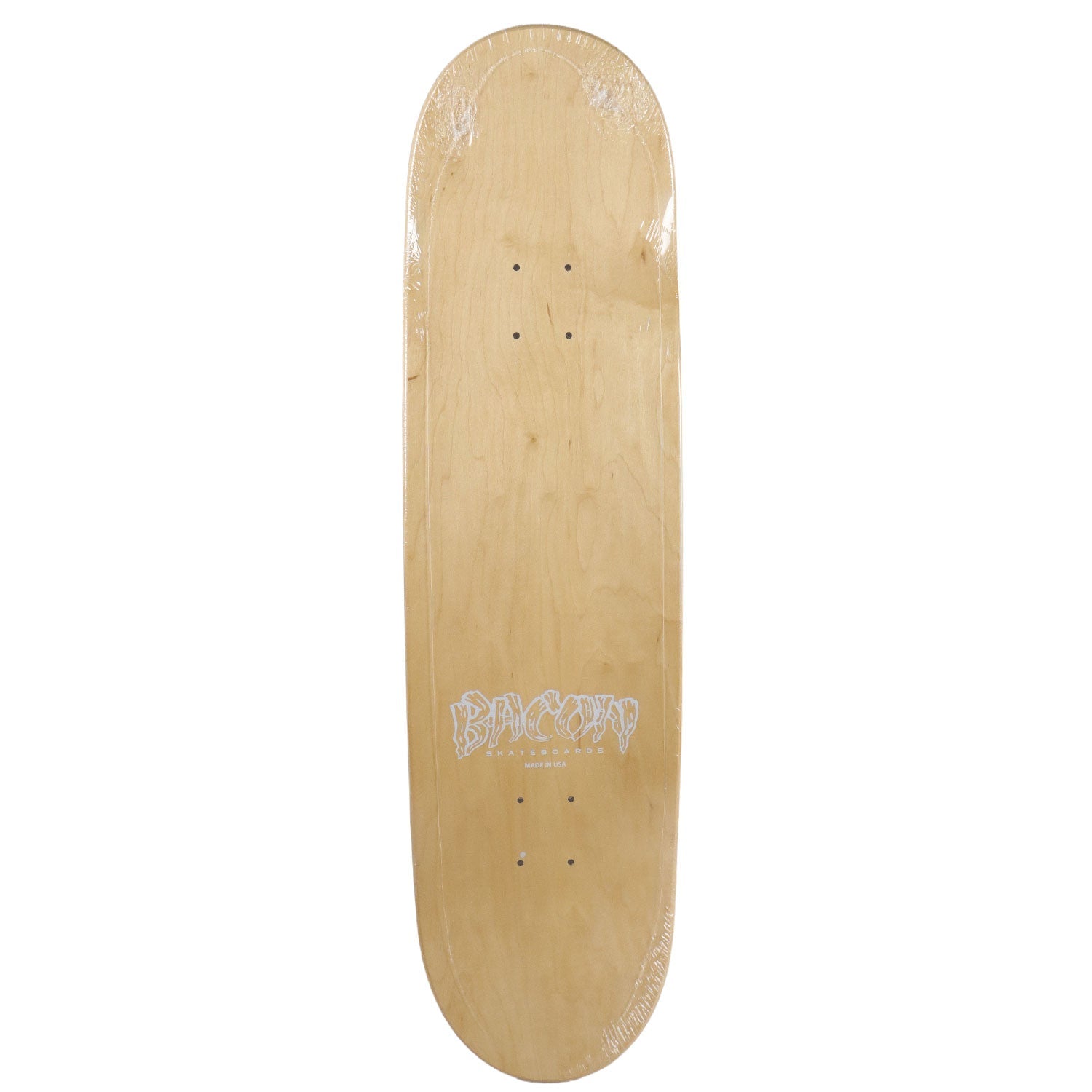 Bacon Skateboard Deck Smoking is Hip Orange 8.6" x 32.63"