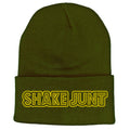 Shake Junt Beanie Stretch Logo Green