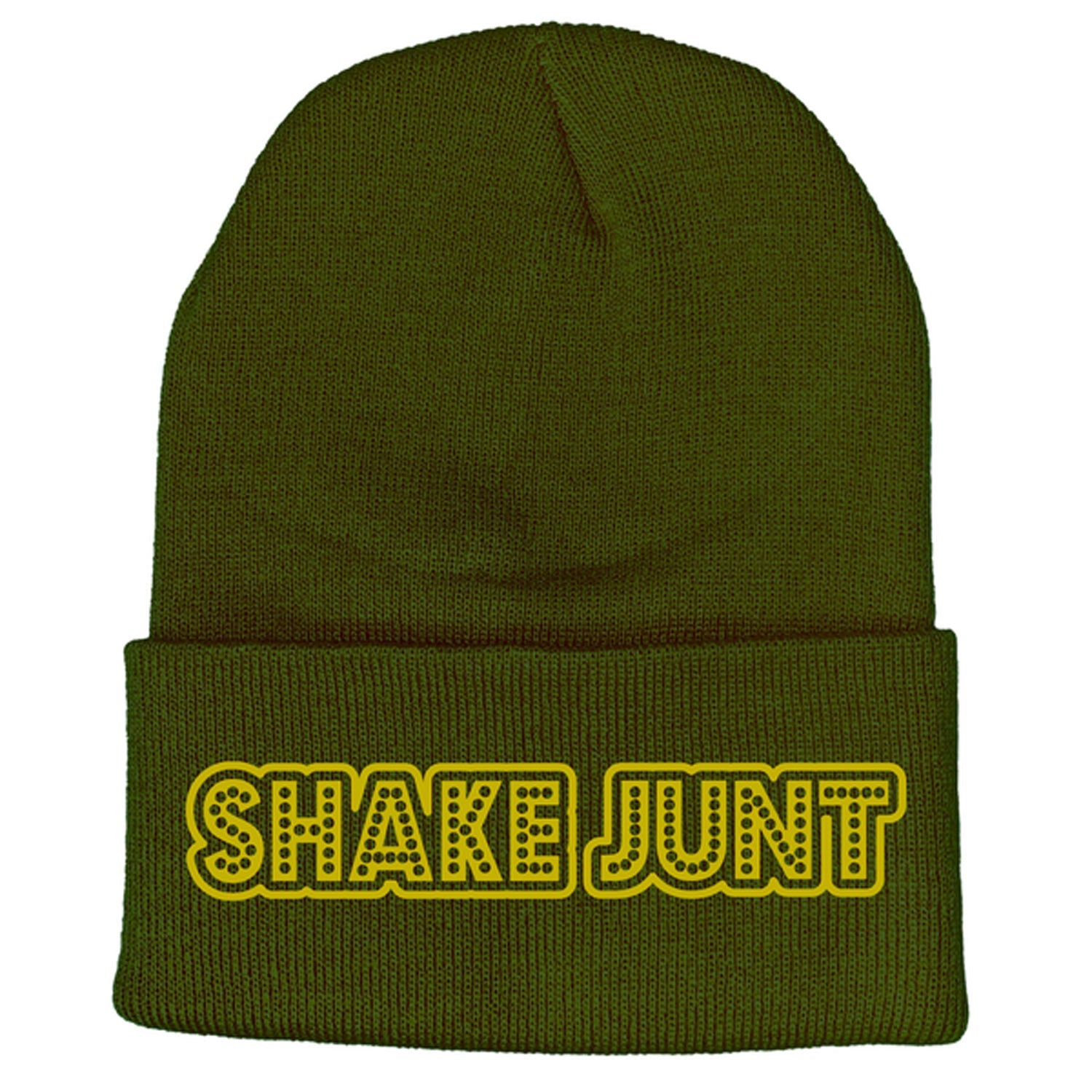 Shake Junt Beanie Stretch Logo Green