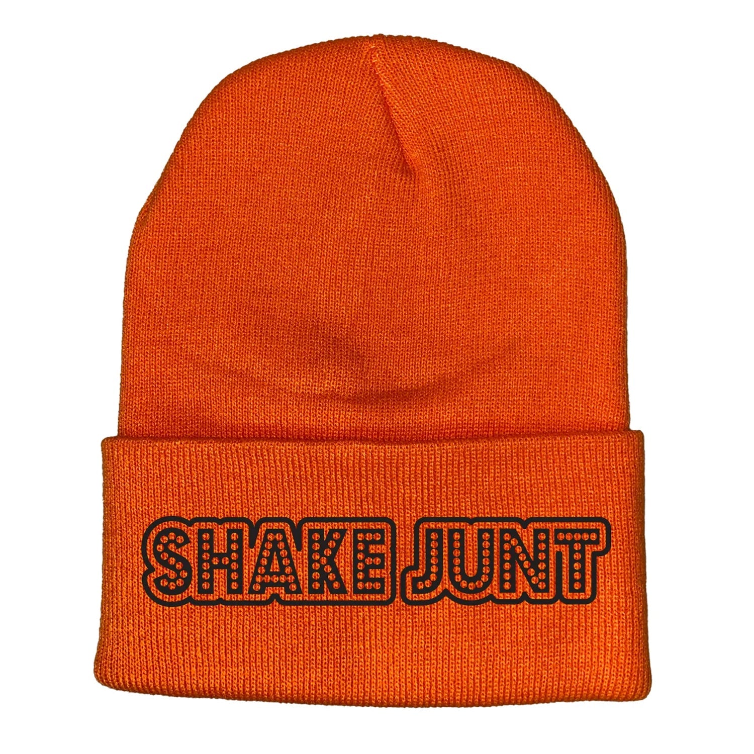 Shake Junt Beanie Stretch Logo Orange