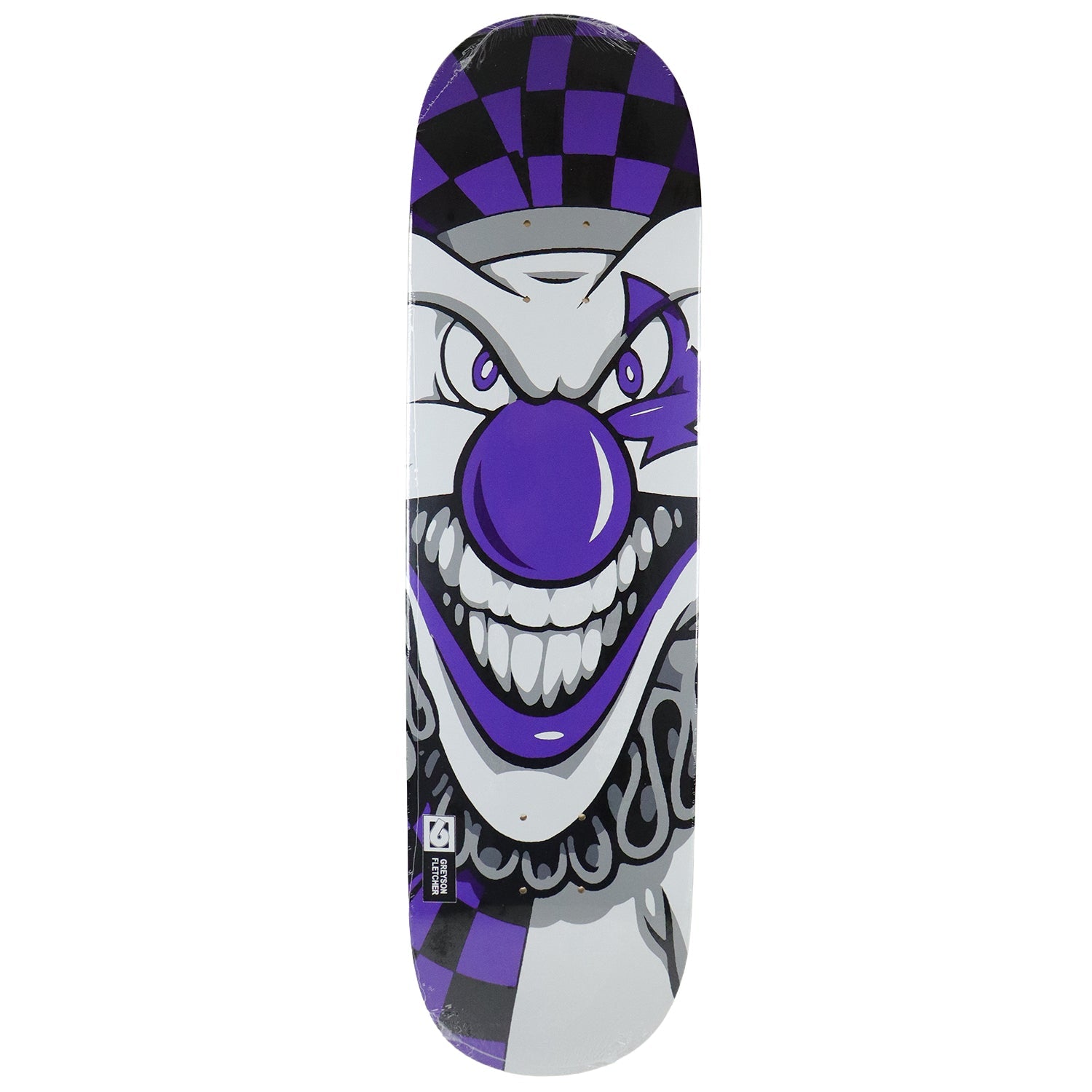 Birdhouse Skateboard Complete Greyson Fletcher Joker Purple 8.25" x 31.75"