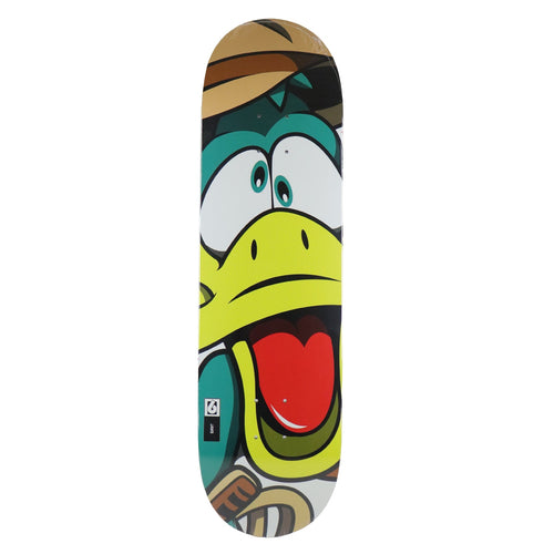 Birdhouse Skateboard Complete Jaws Duck Jones Yellow 8.475" x 31.875"