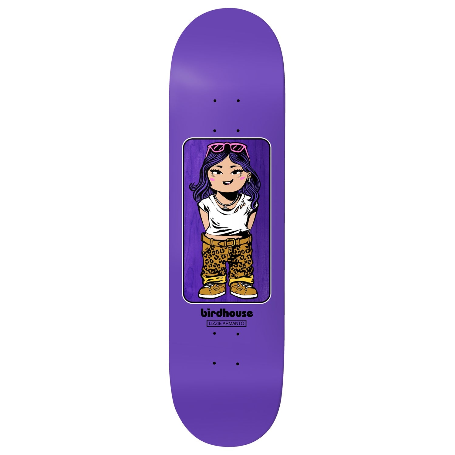 Birdhouse Premium Complete Skateboard Lizzie Armanto Toy Box 8.0" Ft. Independent/SML