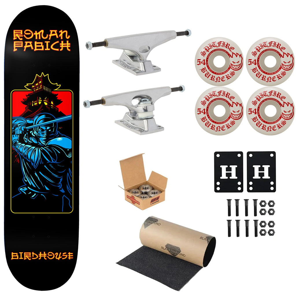 Birdhouse Premium Complete Skateboard Pabich Ninja 8.5" Ft. Krux/Spitfire/Independent