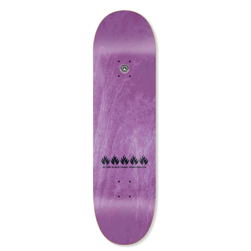 Black Label Skateboard Deck Omar Hassan Never Stop Shof Edition Blue 8.25" x 32.12"