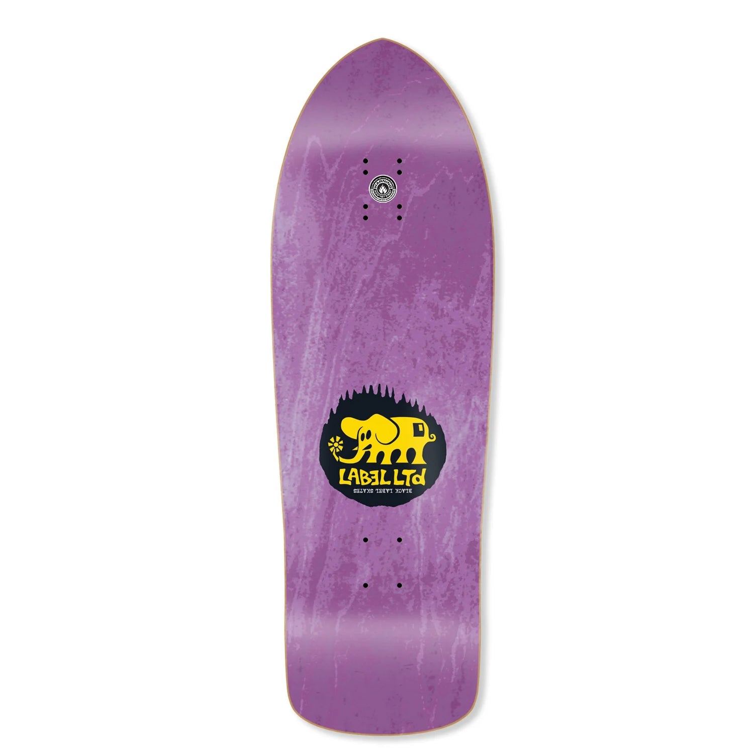 Black Label Skateboard Complete Riky Barnes Biodegradable Assorted 10.25" x 31"