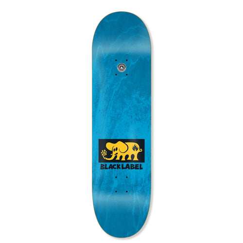Black Label Skateboard Complete Elephant Block Yellow Assorted 8.25" x 32.12"