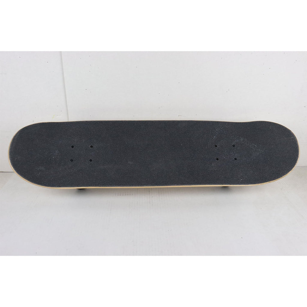 Blem Softrucks Skateboard Indoor Practice Complete 8" Natural Deck with Black Trucks