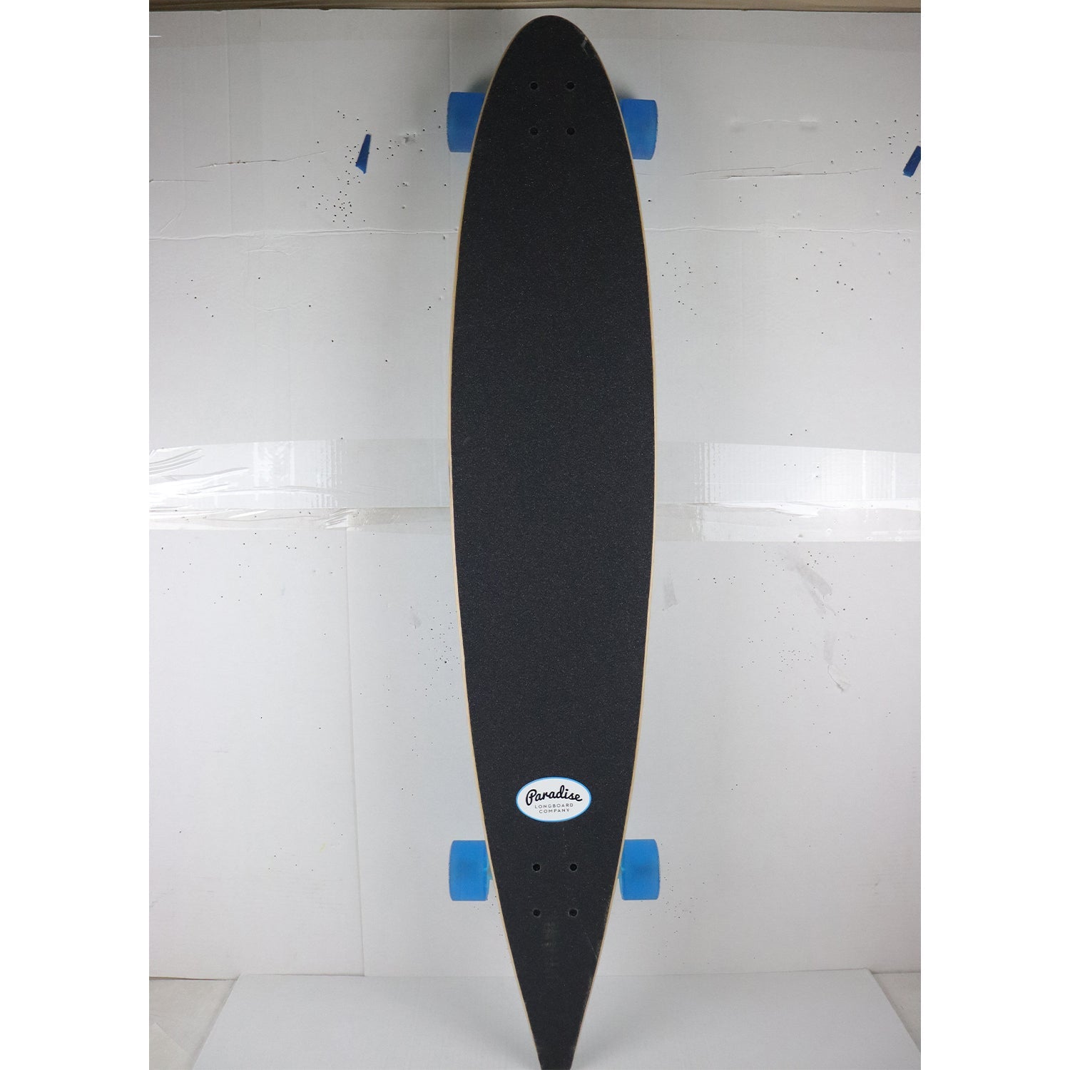 Scratched Paradise Longboard Complete Mavricks Surf Wave Pintail 9" x 47.75"