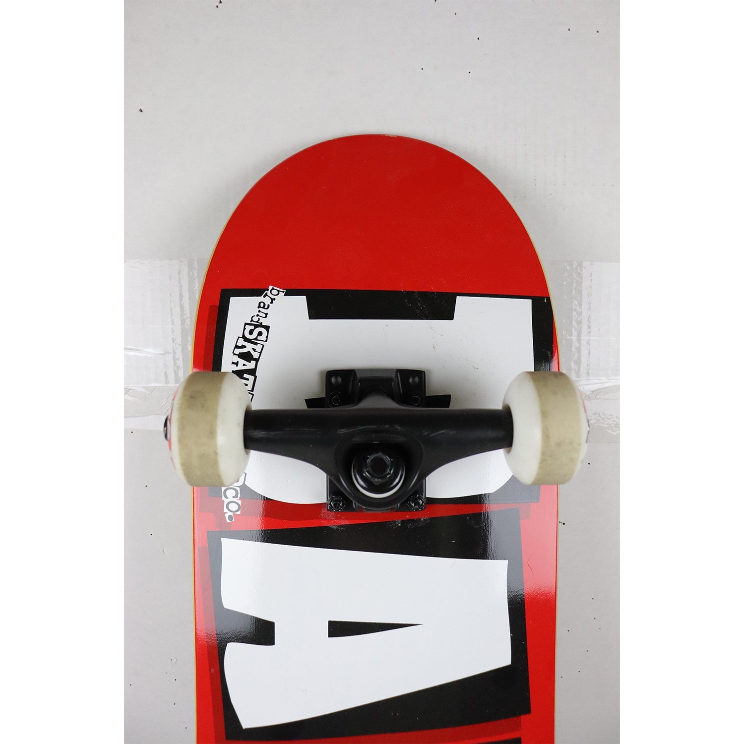 Blem Baker Skateboard Complete Brand Logo White 8.5"