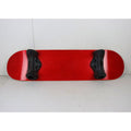 Blem Softrucks Skateboard Indoor Practice Complete 8.0" Black Trucks, Stained Red