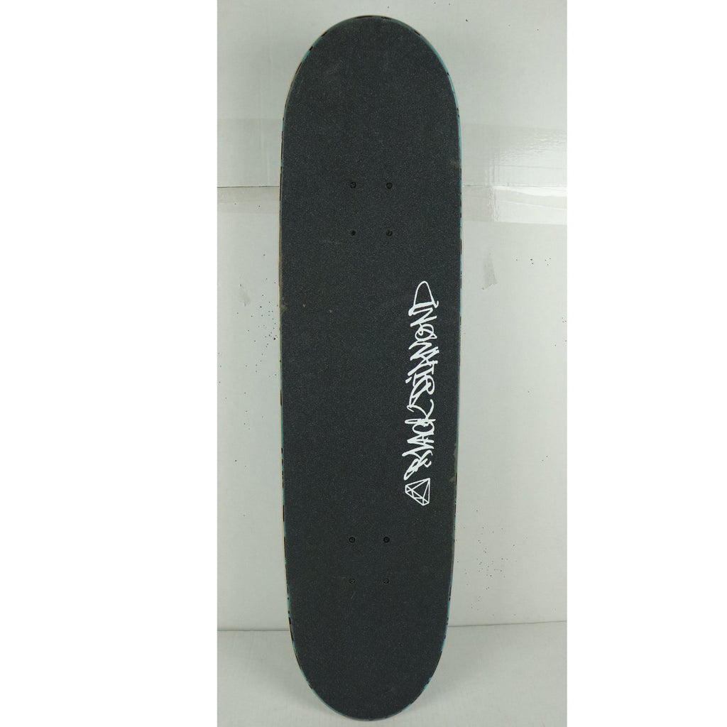 Blem Santa Cruz Skateboard Complete Hands Blue 8.25"