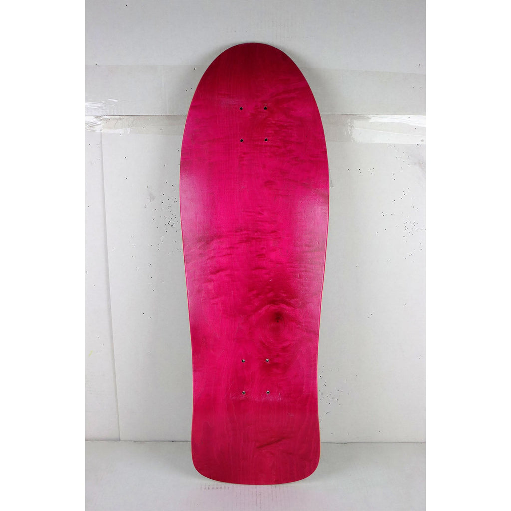 Blem Moose Skateboards Old School 10" x 30" Stained Pink Blank Skateboard Deck + Grip