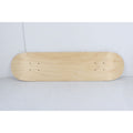 Scratched Moose Blank Skateboard Deck Natural 7.25"