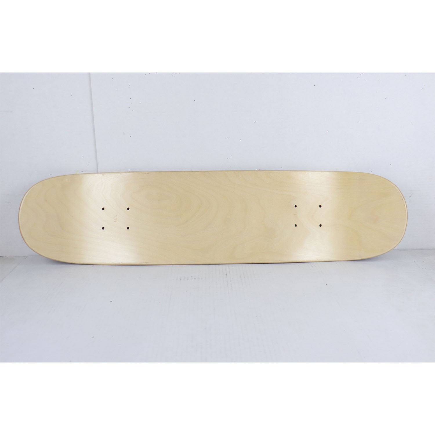 Scratched Moose Blank Skateboard Deck Stain Purple 7.75"