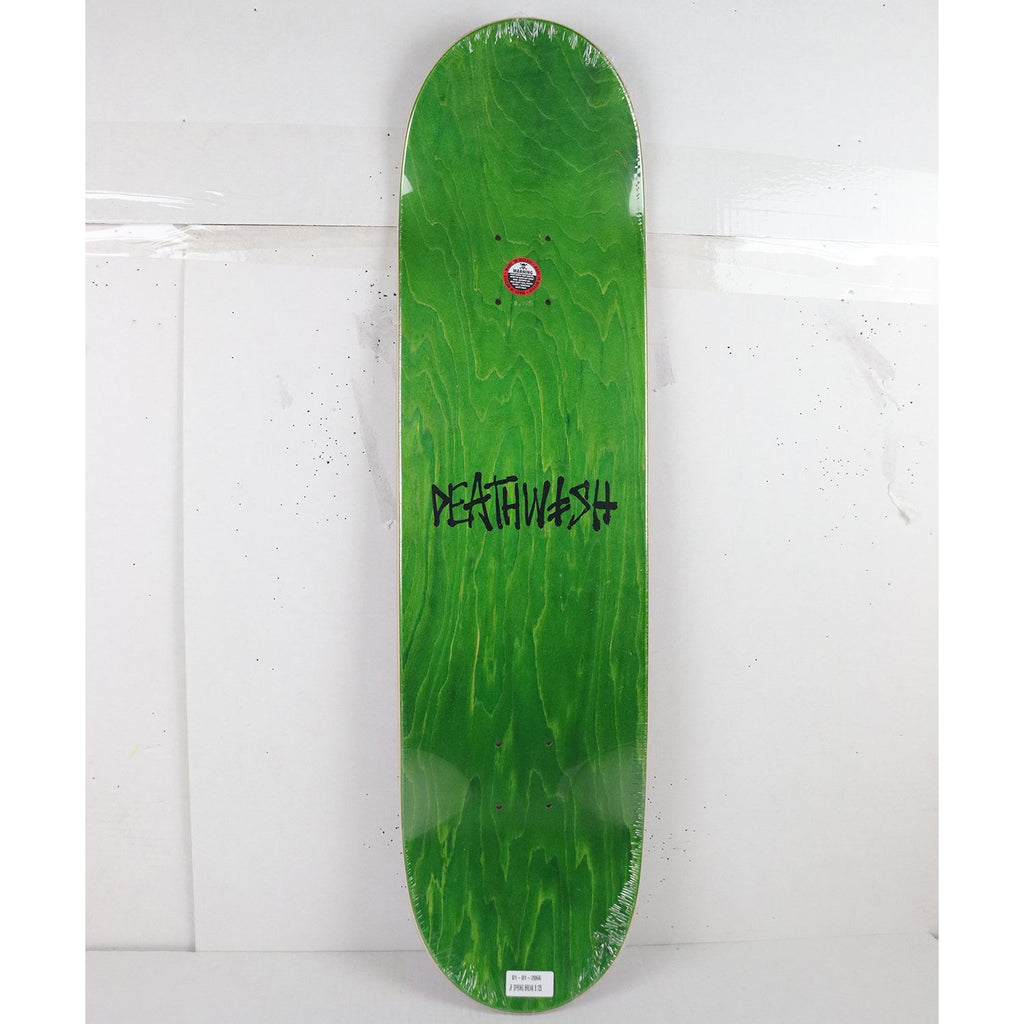 Scratched Deathwish Skateboard Deck Jamie Foy Spring Break Purple 8.125" x 31.5"