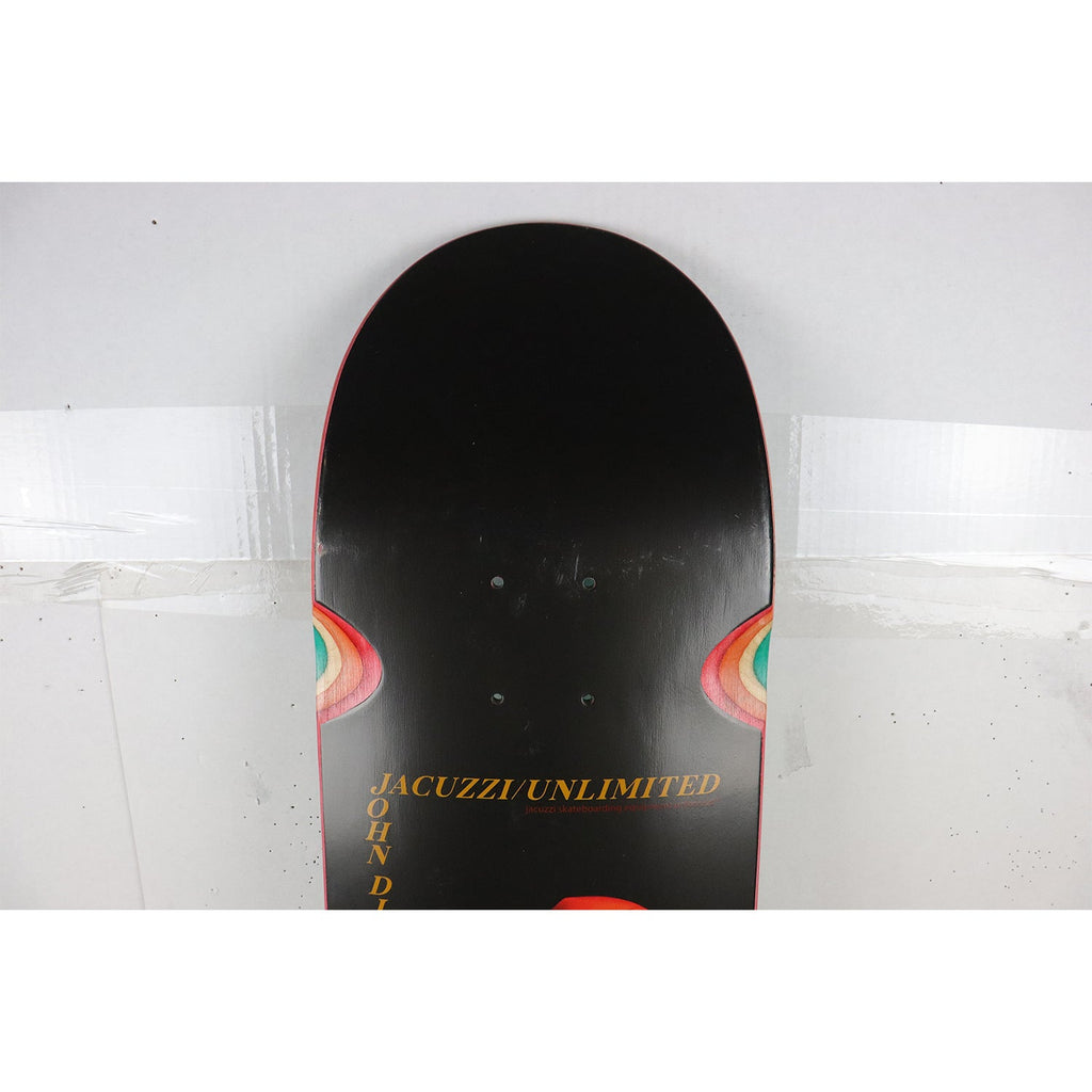 Scratched Jacuzzi Skateboard Deck Dilo On Hold 8.5" x 32.3"