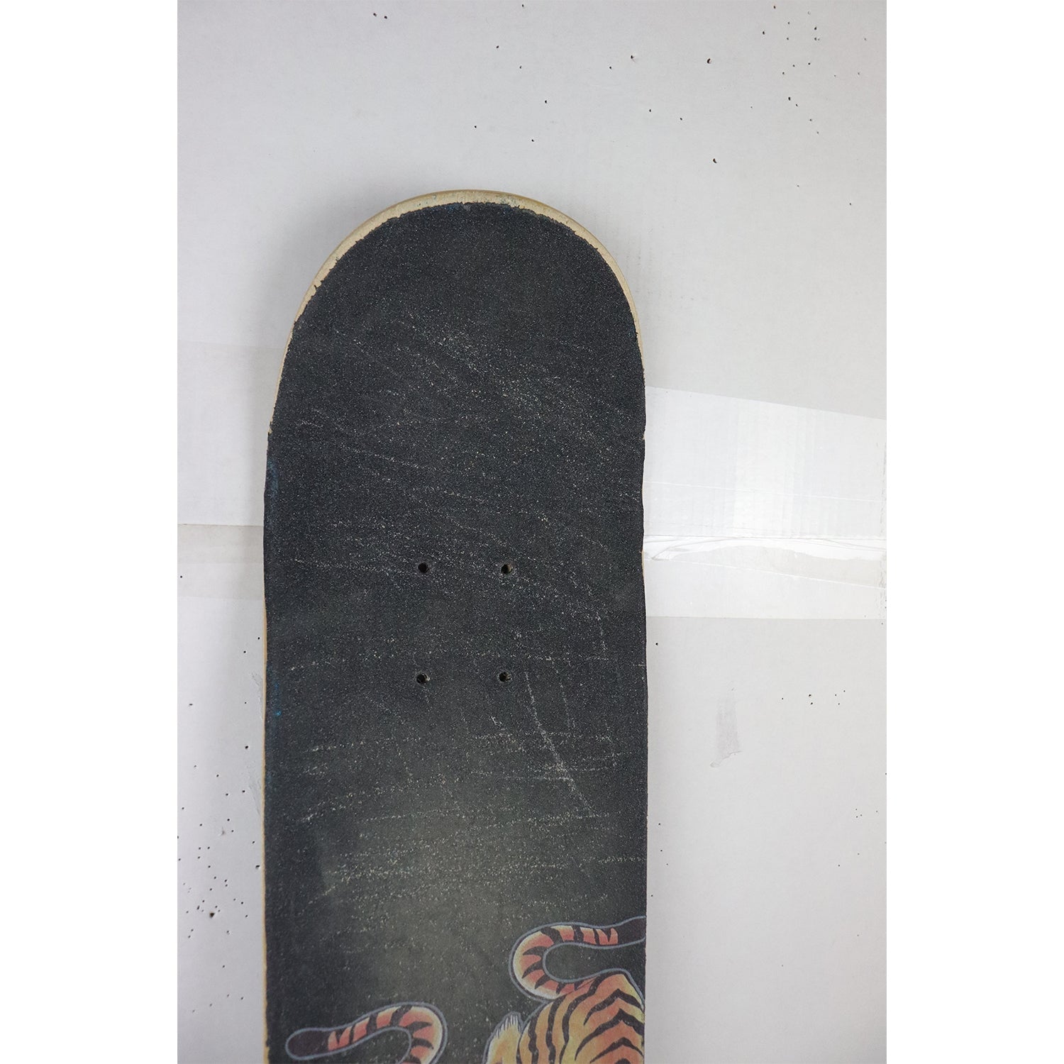 Heavily Skated Moose Blank Skateboard Deck Stain Black 8.5"