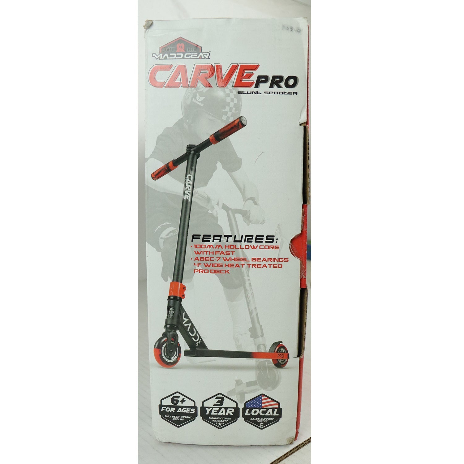 Madd Gear Scooter Carve Pro Red/Black