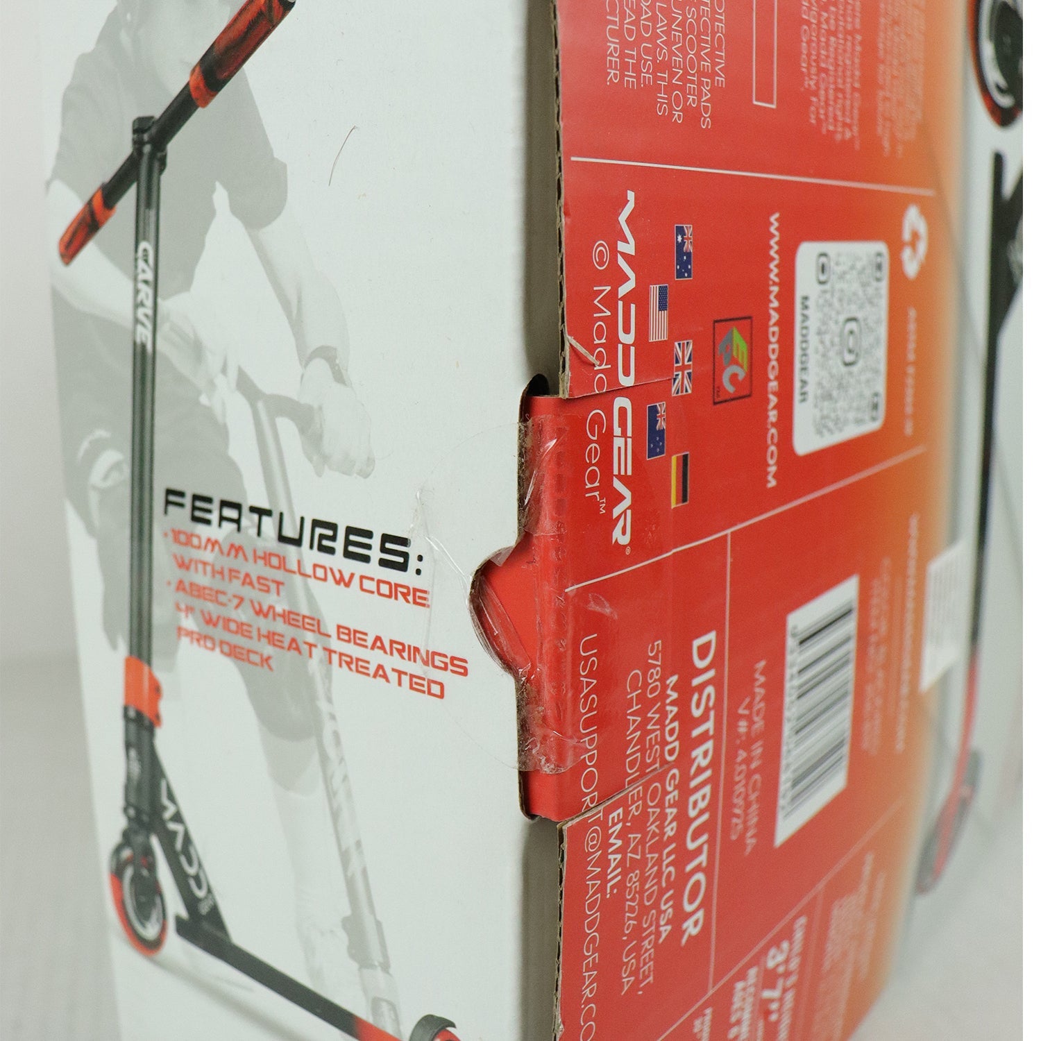Madd Gear Scooter Carve Pro Red/Black