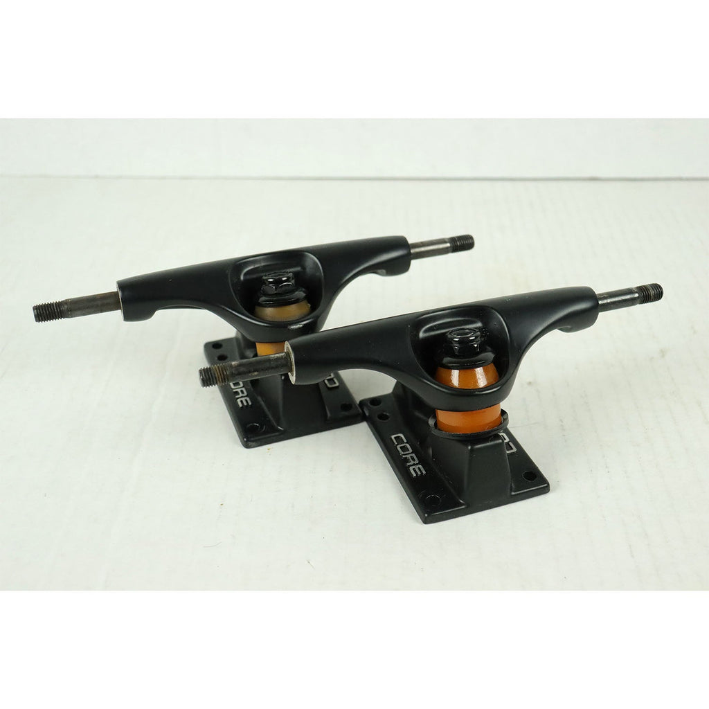 Blem Core Skateboard Trucks 5.0 (7.75") Black / Black Base (Missing Hardware)