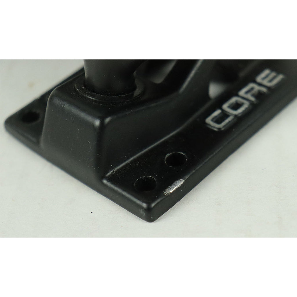 Blem Core Skateboard Trucks 5.0 (7.75") Black / Black Base (Missing Hardware)