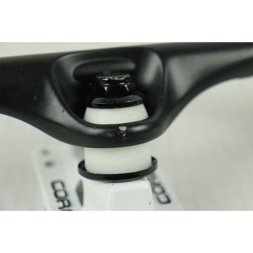 Blem Core Skateboard Trucks 6.0 (8.63") Black / White Base