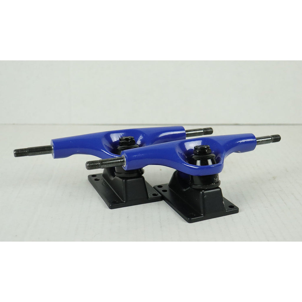 Blem Havoc Skateboard Trucks 5.25 Hangar (8.25" Axle) Blue (Missing Hardware)