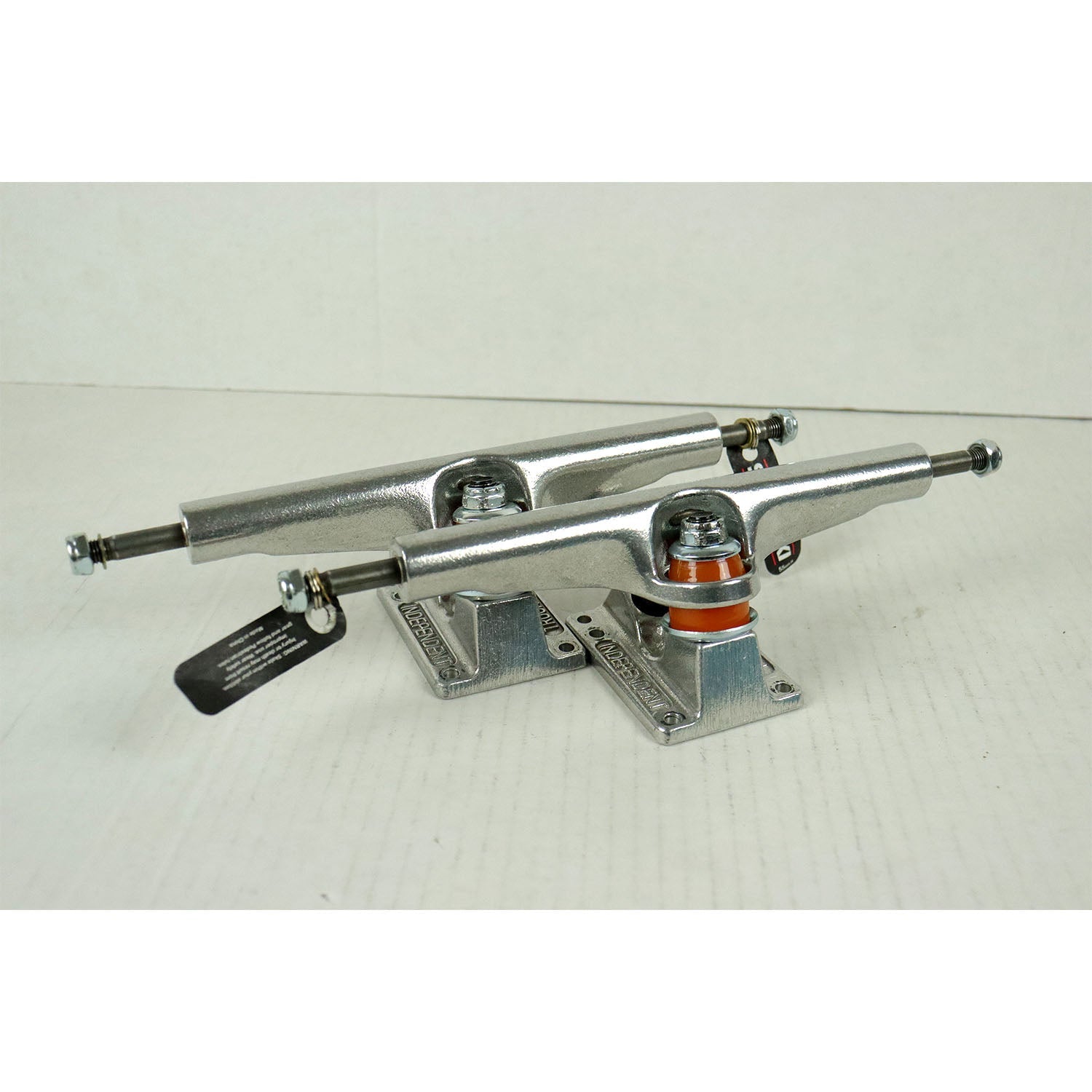 Blem Independent Skateboard Trucks 215 Silver Retro Style Pair 10" Axle